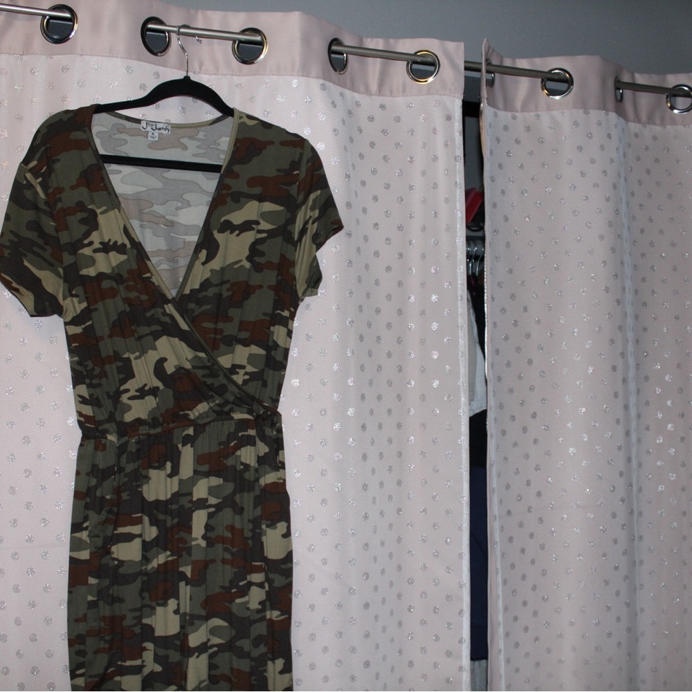 Camo printed jumpsuit